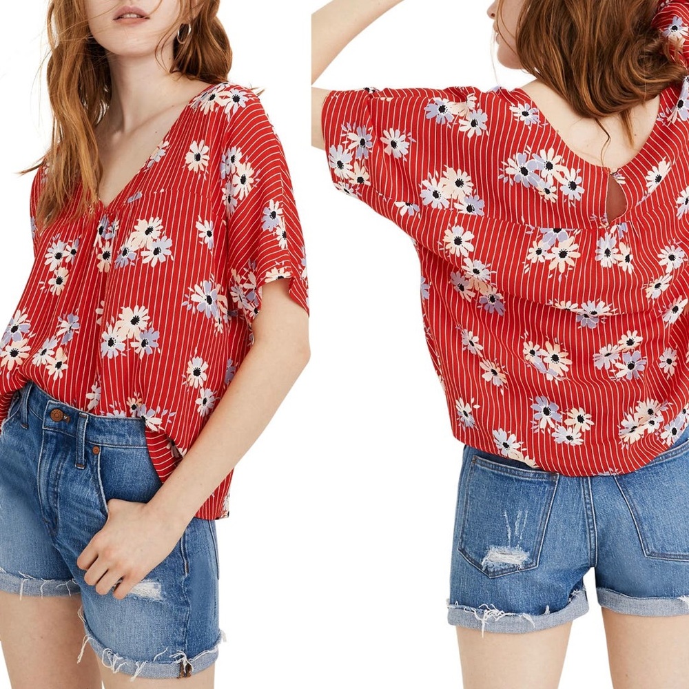 Madewell Daisy Society Rhyme Top - Picture 2 of 2